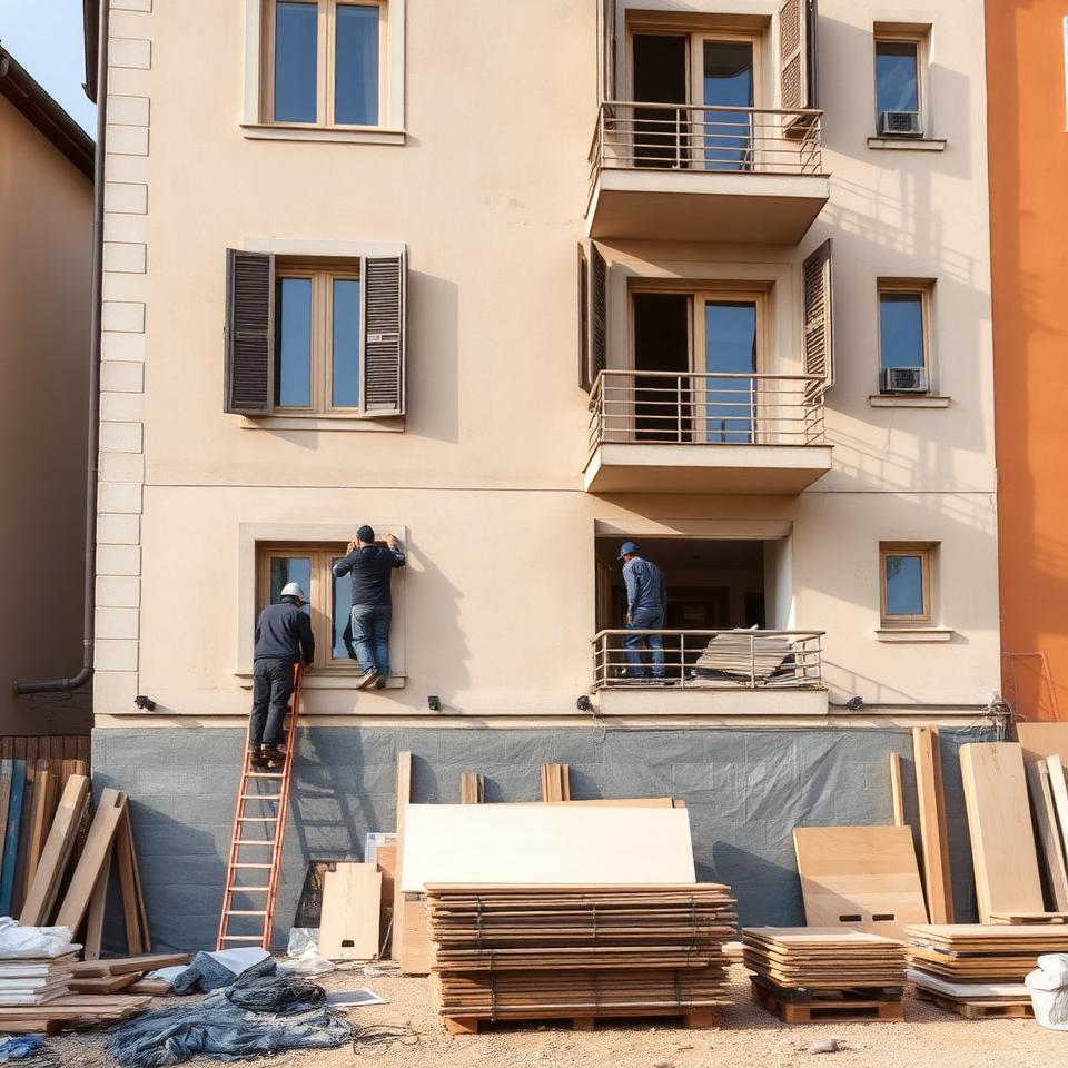 Cantiere in fase esecutiva